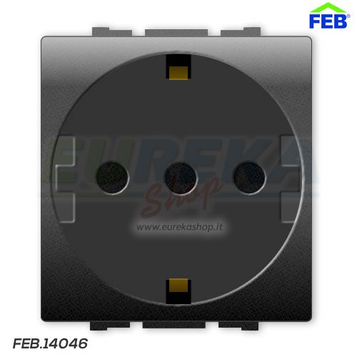 PRESA UNEL 2P+T STD IT/D P30 10/16A