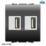 ALIMENTATORE USB 5V 2,4A 2M