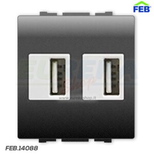 ALIMENTATORE USB 5V 2,4A 2M