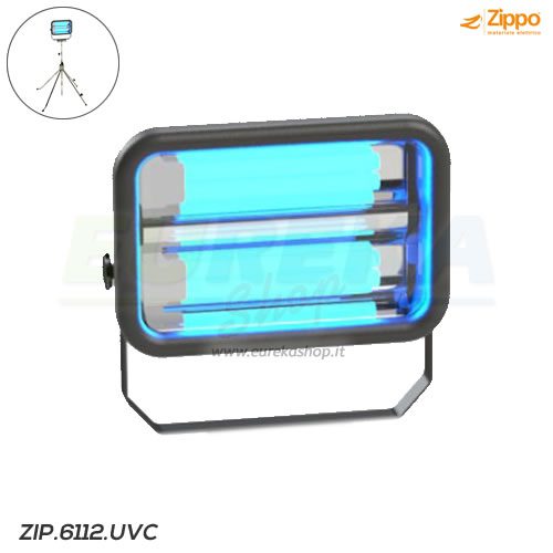 18864 Lampada disinfetta ambiente luce UVC da 108W
