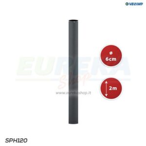Palo diametro 60mm, lunghezza: 200cm; ABS