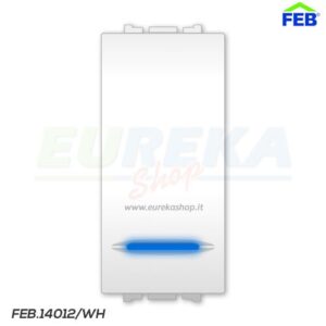 INTERRUTTORE UNIPOLARE ILLUM.16 AX BIANCA