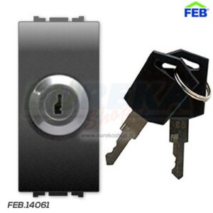 INTERRUTTORE UNIPOLARE CON CHIAVE