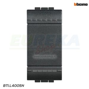 Pulsante 1P NO 10A 1m antracite