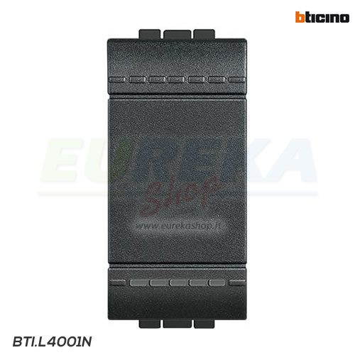 Interruttore 1P 16A 1m antracite