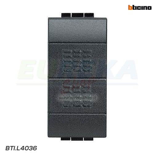 Doppio pulsante 1P NO 10A