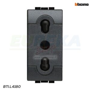 living int - presa 2P+T 10/16A bipasso