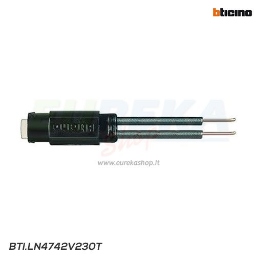 Lampada led spie segnalazione bianca 230V
