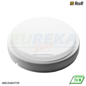 Plafoniera - Applique 24W Led IP44 4000K TL9011-L Tonda