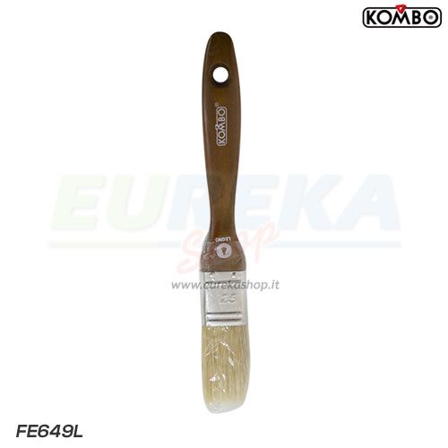Pennello piatto da 30mm ALTA QUALITA' in setola sintetica 70% e naturale 30%