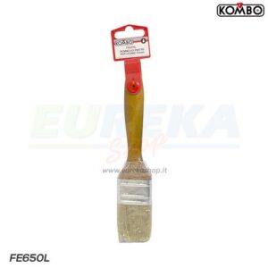 Pennello piatto 40mm - ALTA QUALITA' in setola sintetica 70% naturale 30%