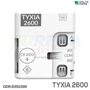 Trasmettitore a batteria multifunzione a 2 canali - TYXIA 2600