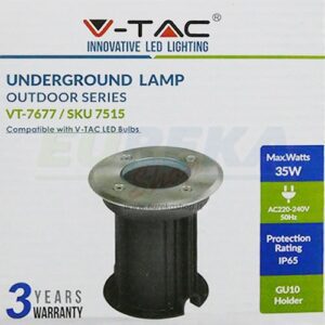 FARETTO IP65 DA PAVIMENTO O MURO CON ATTACCO GU10 - ROTONDO