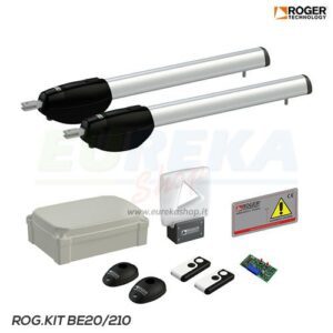 KIT MOTORIDUTTORI PER BATTENTI FINO A 2.5 MT - BRUSHLESS