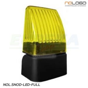 Segnalat.lum. LED 12/24/230v luce fissa o intermittente