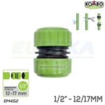Giunto riparatore o di giunzione in ABS misura 1/2" - (12/17 mm)