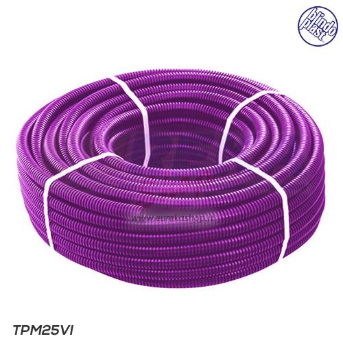 BLINDOPLAST - Corrugato Viola d.25 MT50