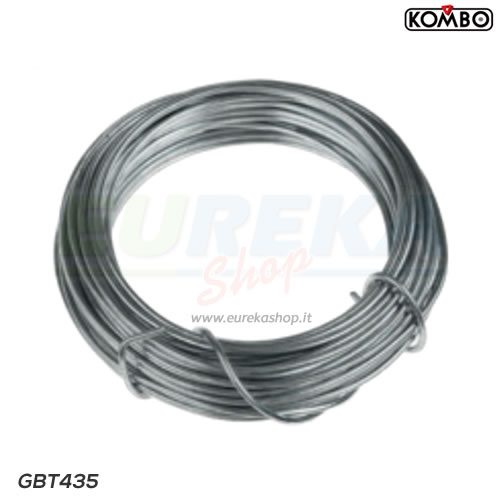 Fil di ferro da giardino zincato 30mt, spessore 0.78 mm, peso 110 gr