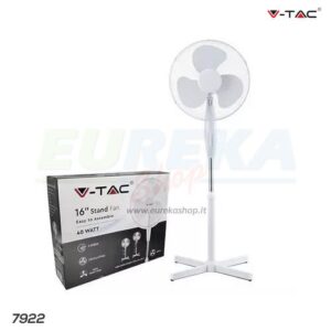 Ventilatore oscillante a piantana - 40W - Diametro 600mm - 3 velocitร