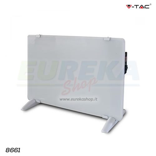 19178 Termoconvettore / termoventilatore elettrico portatile 2000W in alluminio