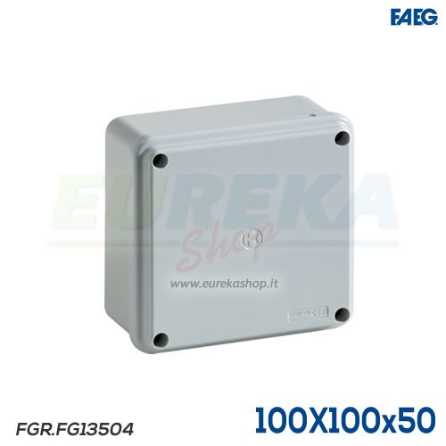 Scatola con pareti lisce IP56 - 100x100x50