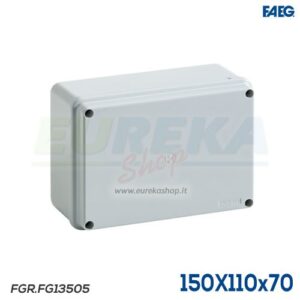 Scatola con pareti lisce IP56 - 150x110x70