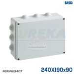 Scatola con passacavi IP55 - 240x190x90