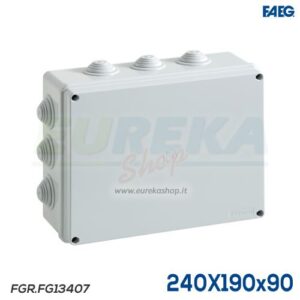 Scatola con passacavi IP55 - 240x190x90