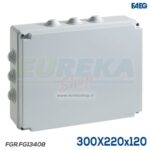 Scatola con passacavi IP55 - 300x220x120