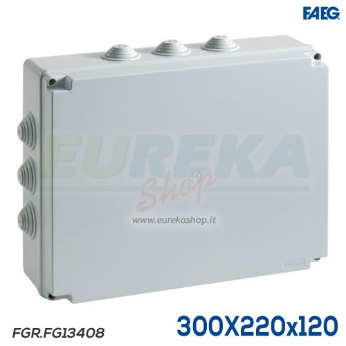 Scatola con passacavi IP55 - 300x220x120