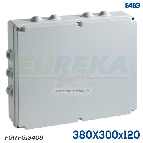 Scatola con passacavi IP55 - 380x300x120