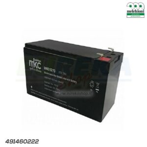 BATTERIA ACCUMULATORE MKC1270G AL PIOMBO 12V 7A T2