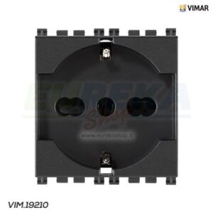 PRESA 2P+T 16A UNIVERSALE GRIGIO