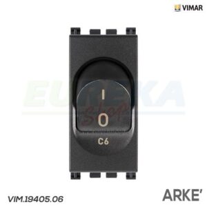 INTERRUTTORE MT 1P+N C6 120-230V GRIGIO