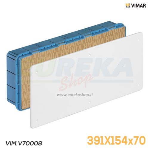 Scatola di derivazione da incasso N.08 - 391x154x70