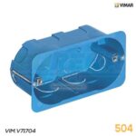 SCATOLA INC. 4M P/LEGGERE AZZURRO
