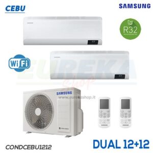 CONDIZIONATORE SAMSUNG CEBU DUAL 12+12