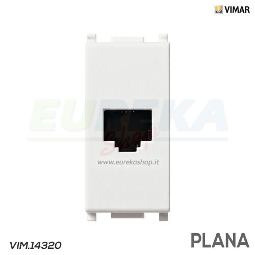 PRESA CONNETTORE RJ11 4 CONT.