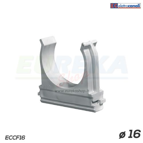 Clips fissatubo a scatto dim. 16