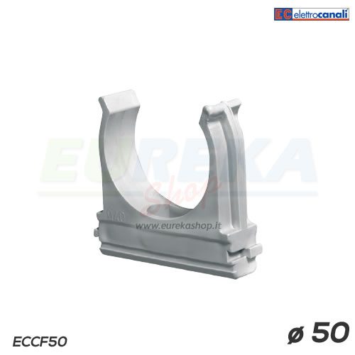 Clips fissatubo a scatto dim. 50