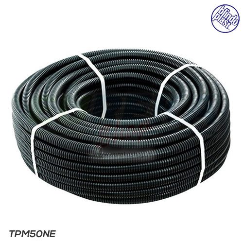 BLINDOPLAST - Corrugato Nero d.50 MT25