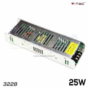 SLIM Power Supply - 25W 12V 2,1A Metal IP20