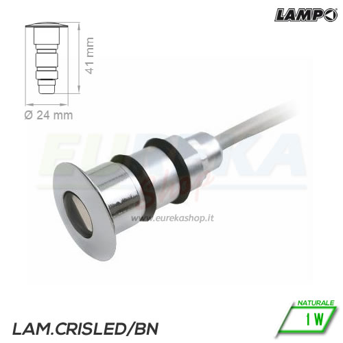 20736 FAR. LED INC. 350mA IP66 ACCIAIO 4000K