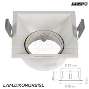 DICR.ORIENT QUADR. 230V BIANCO