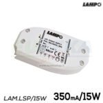 CONVERTER 15W 230V-350mA TERMOPL.