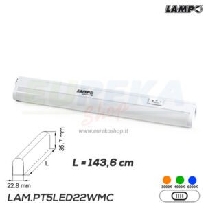 PLAFONIERA LED CM143.6 22W 230V TRICOLOR