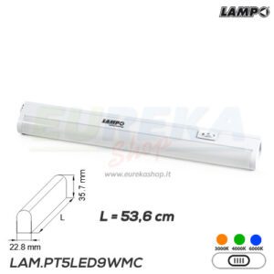PLAFONIERA LED CM53.6 9W 230V TRICOLOR