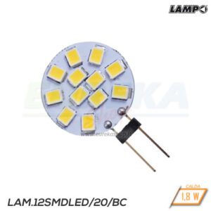 CIRCUITO LED 1.8W G4 12V 2700K DIA.20mm