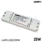 CONVERTER 15W 230V-12V TERMOPL.