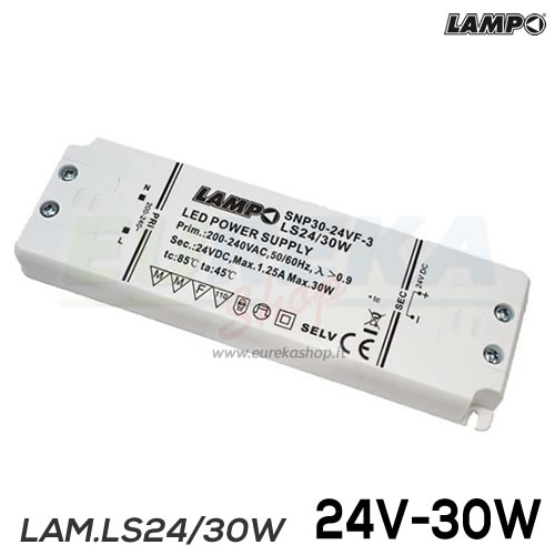 19787 CONVERTER 30W 230V-24V TERMOPL.
